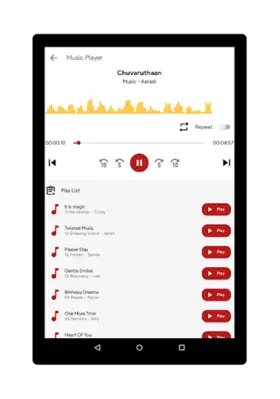 Audio Recorder android App screenshot 4